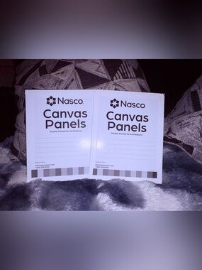 Kids Canvas Panels - White